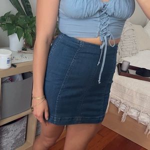 Jean skirt